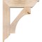 Ekena Millwork Westlake Traditional Smooth Bracket w/ Offset Brace, Douglas Fir, 7 1/2"W x 28"D x 32"H BKT0806X28X32WTL01SDF - alternate 4